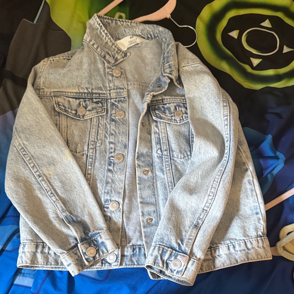 H&M Light Blue Jean Jacket for Kids
